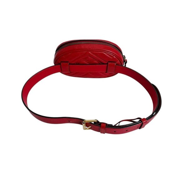 Gucci Body Bag GG Marmont Body Bag Red - Picture 3 of 15